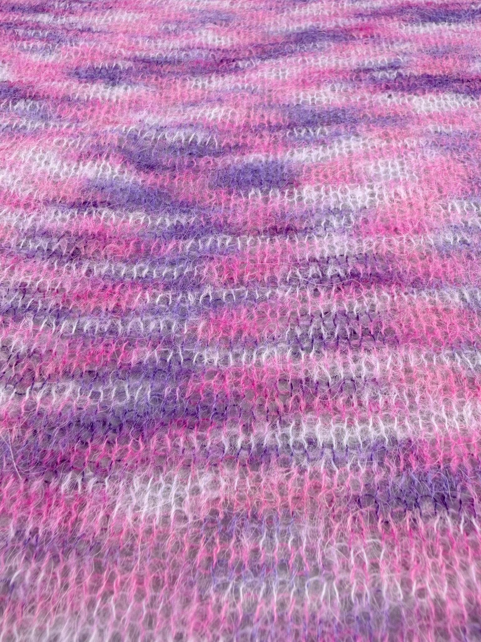 Zimpfer Wolle Selezione Art. Soriano Nm 1/15 – Garn aus Babyalpaka col. Lila und Violett 07 foto 4